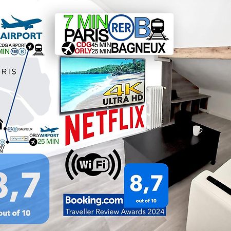 Bagneux Paris Confort Netflix Rer B Esterno foto
